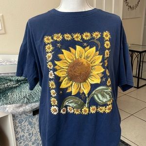Vintage sunflower T-shirt